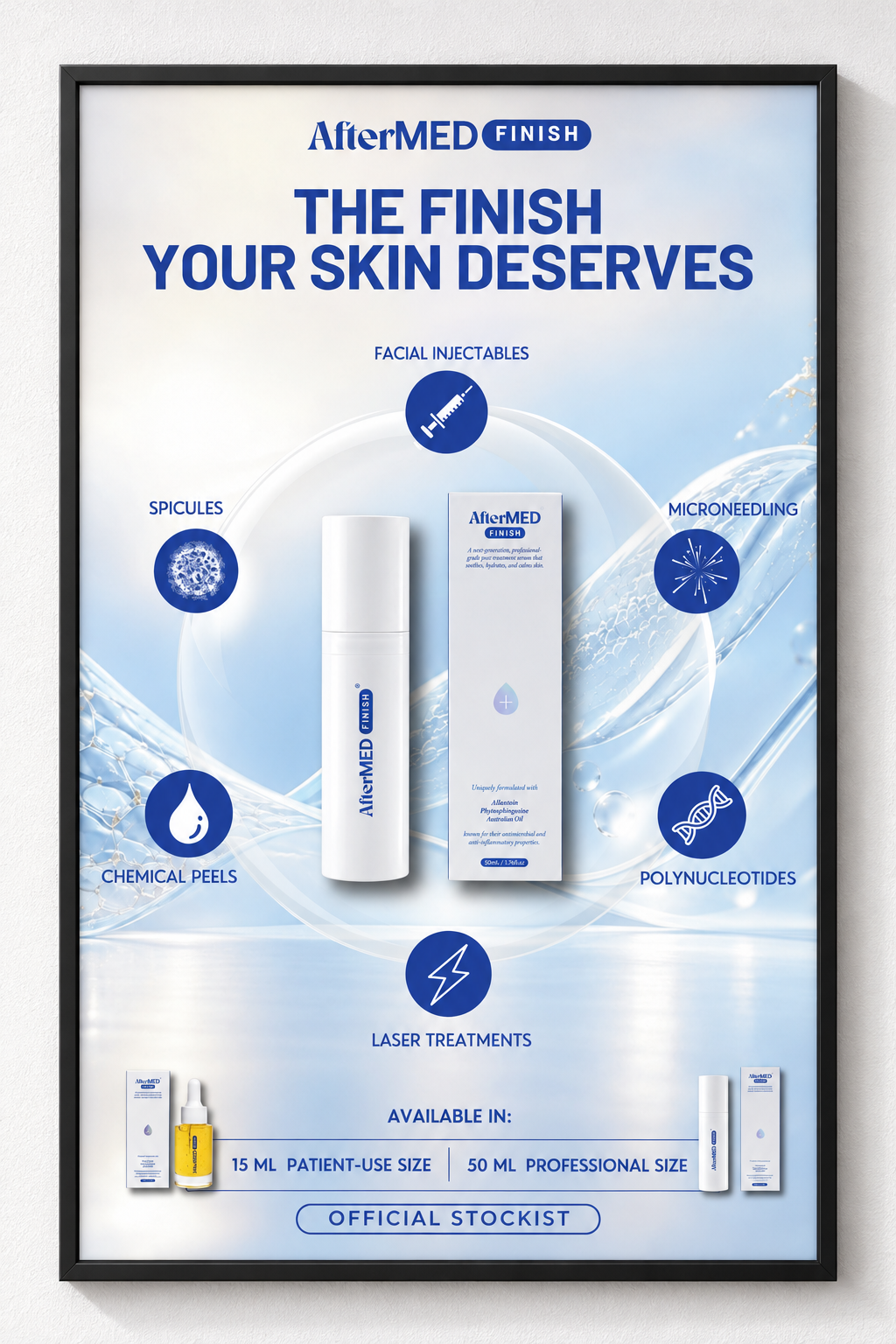 AfterMED Finish Promotional Poster